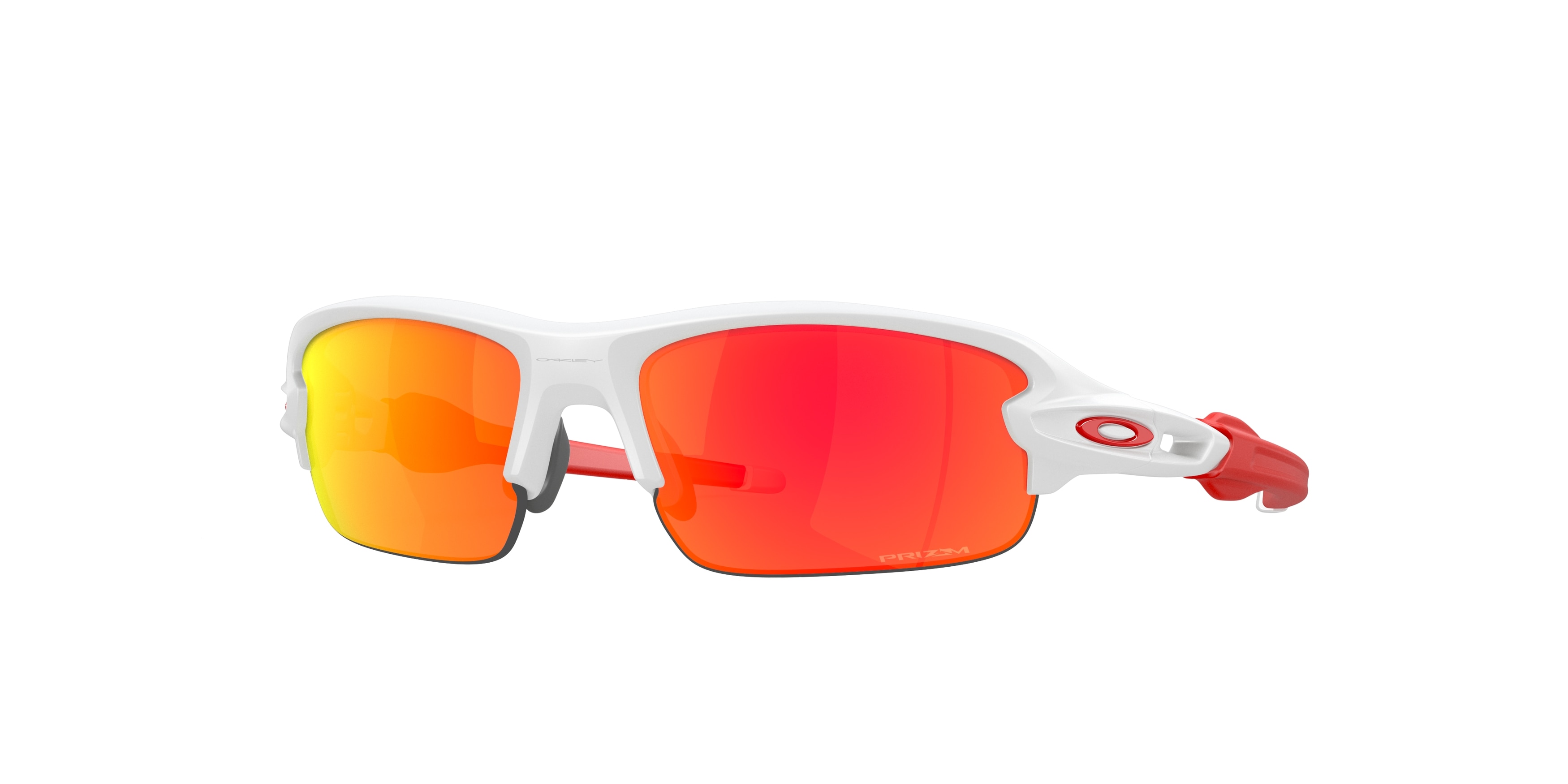 Oakley Kid OJ9008 FLAK XXS 900809 Sunglasses O_matter White Red Squared Normal PRIZM-image